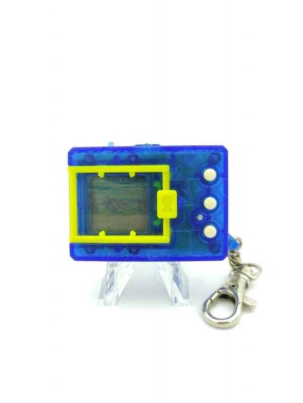 Digimon Digivice Digital Monster Ver 4 Clear blue w/ yellow Bandai Boutique-Tamagotchis 2