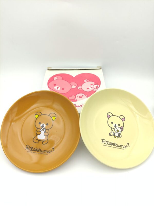 Rilakkuma 2 Plates San-X Kawaii 15cm Japan kawai Boutique-Tamagotchis 2