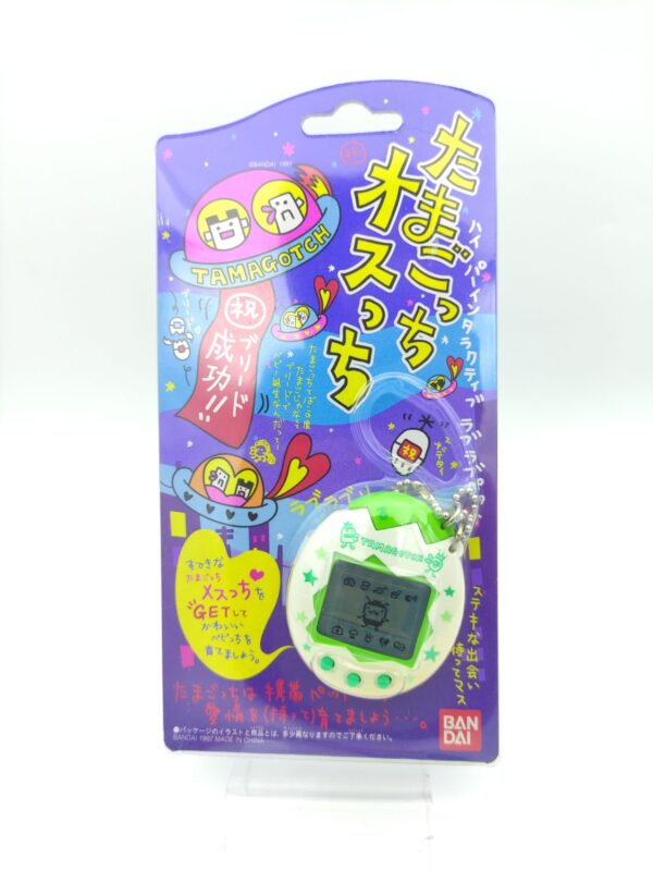 Tamagotchi Osutchi Mesutchi White w/green Bandai japan Boutique-Tamagotchis 2