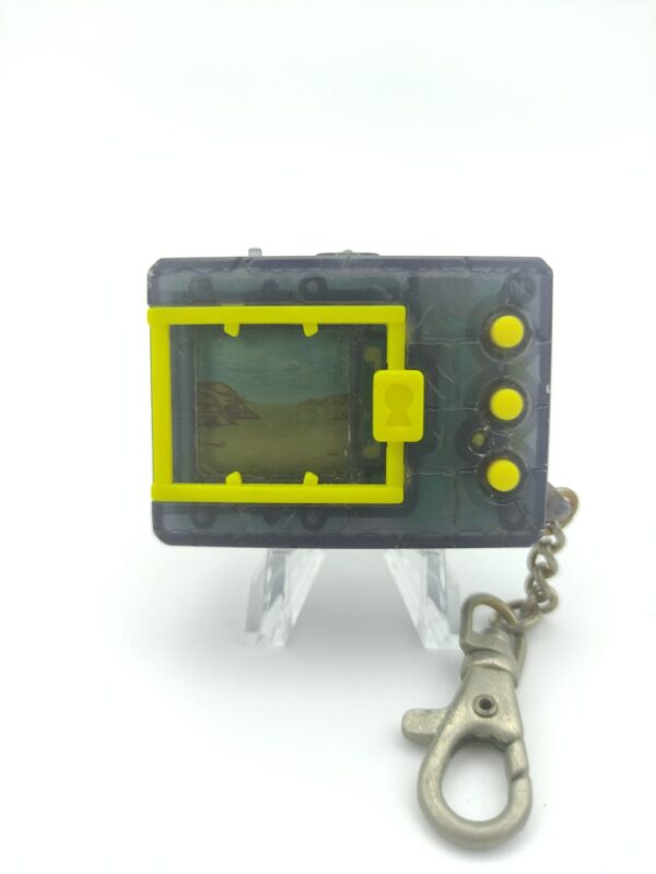 Digimon Digivice Digital Monster Ver 2 Clear grey w/ yellow Bandai Boutique-Tamagotchis 2
