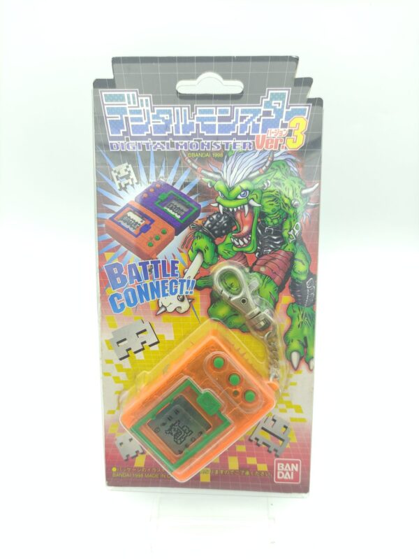 Digimon Digivice Digital Monster Ver 3 Orange w/ green Bandai Boutique-Tamagotchis 2