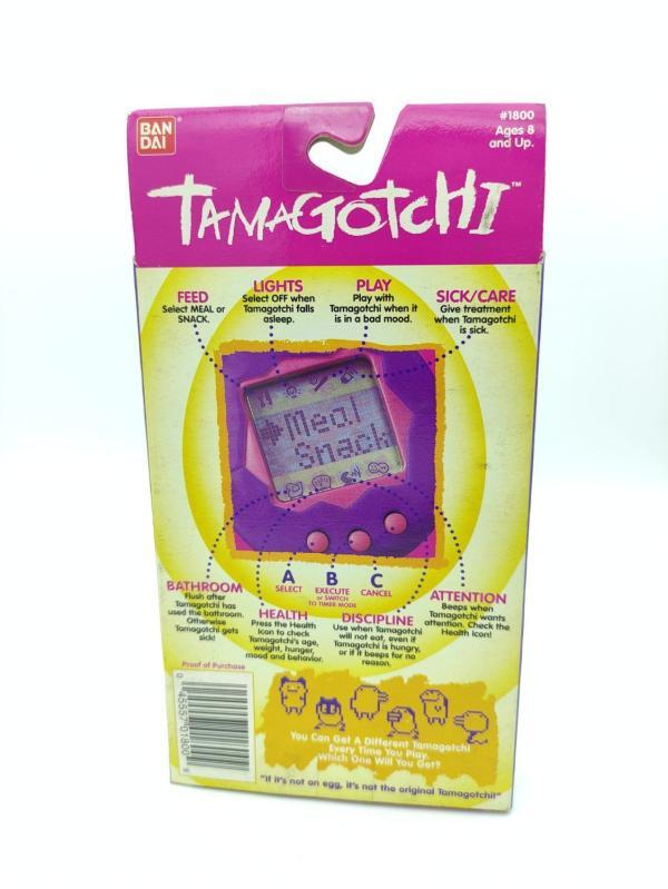 Tamagotchi Original P1/P2 Yellow w/ orange Bandai 1997 English Buy-Tamagotchis 3