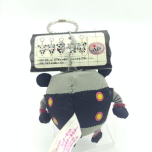 Panda-Z THE ROBONIMATION Keychain Porte clé Plush Black Ham Gear 9cm Boutique-Tamagotchis 2