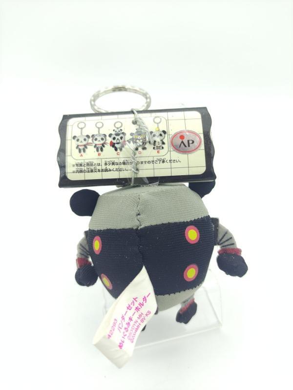Panda-Z THE ROBONIMATION Keychain Porte clé Plush Black Ham Gear 9cm Buy-Tamagotchis 3