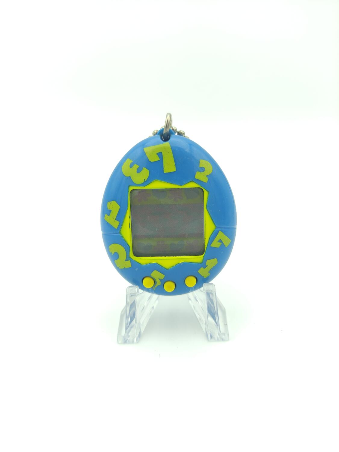 Tamagotchi Original P1/P2 Blue w/ yellow Bandai 1997
