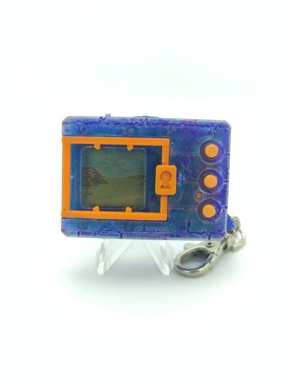 Digimon Digivice Digital Monster Ver 2 Clear blue w/ orange Bandai Boutique-Tamagotchis