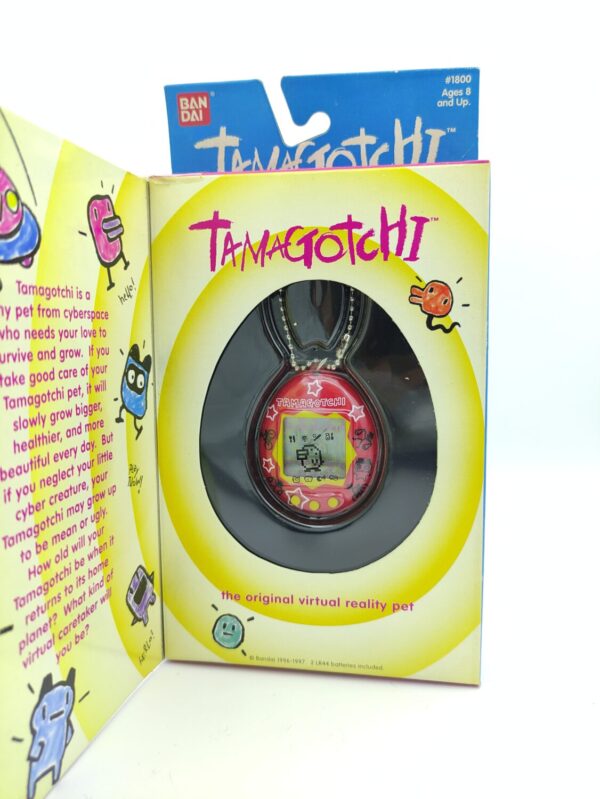 Tamagotchi Original P1/P2 Red 1997 English Asian Design Vietnam Boutique-Tamagotchis