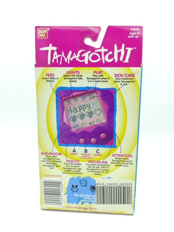 Tamagotchi Original P1/P2 Red 1997 English Asian Design Vietnam Buy-Tamagotchis 3