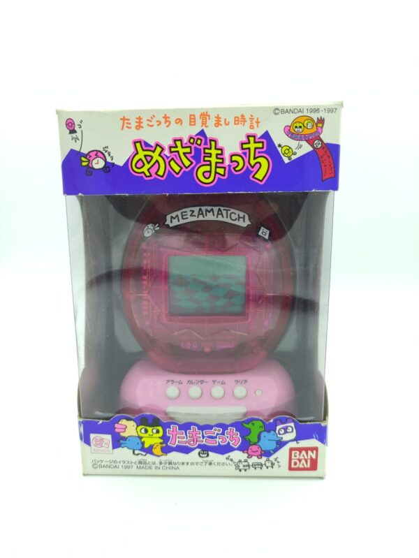 Mezamatch Mezamatchi Clear pink Alarm Clock Bandai Goodies Tamagotchi Boutique-Tamagotchis 2