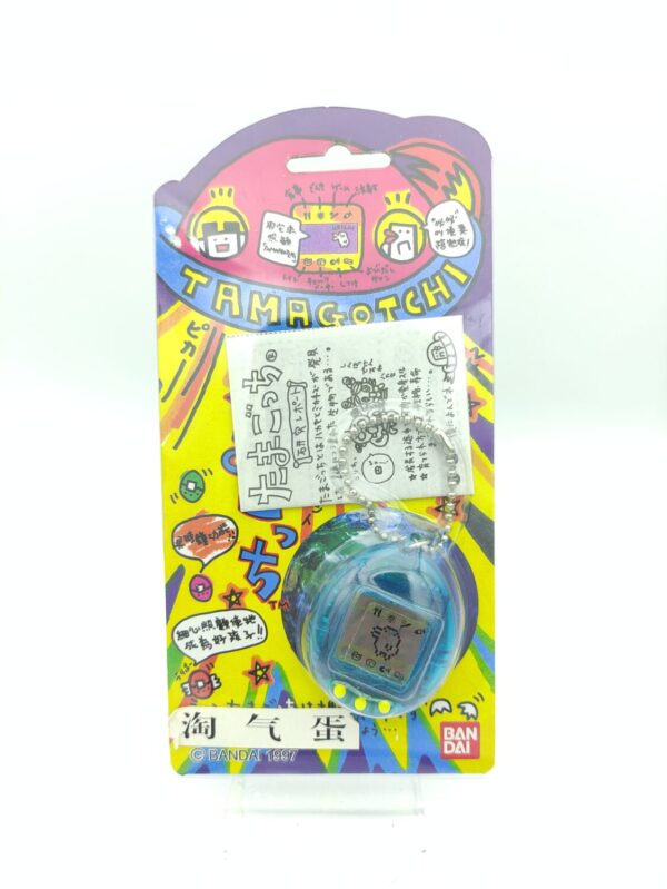Tamagotchi Original P1/P2 Clear blue Bandai 1997 English Boutique-Tamagotchis