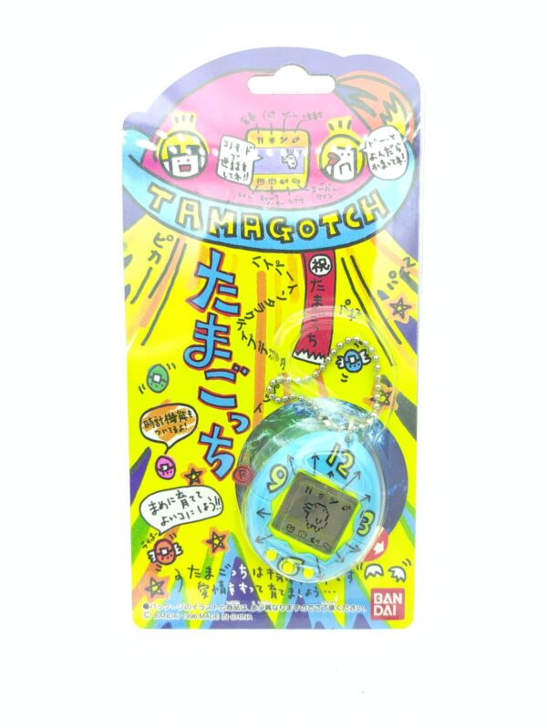 Tamagotchi Original P1/P2 Teal w/ yellow Bandai Japan 1997 Boutique-Tamagotchis