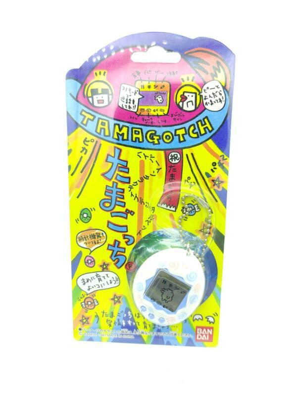Tamagotchi Original P1/P2 White w/ spirals Bandai 1997 Virtual pet Buy-Tamagotchis 2