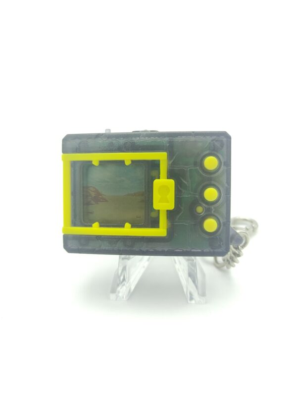 Digimon Digivice Digital Monster Ver 4 clear black w/ yellow Bandai Boutique-Tamagotchis