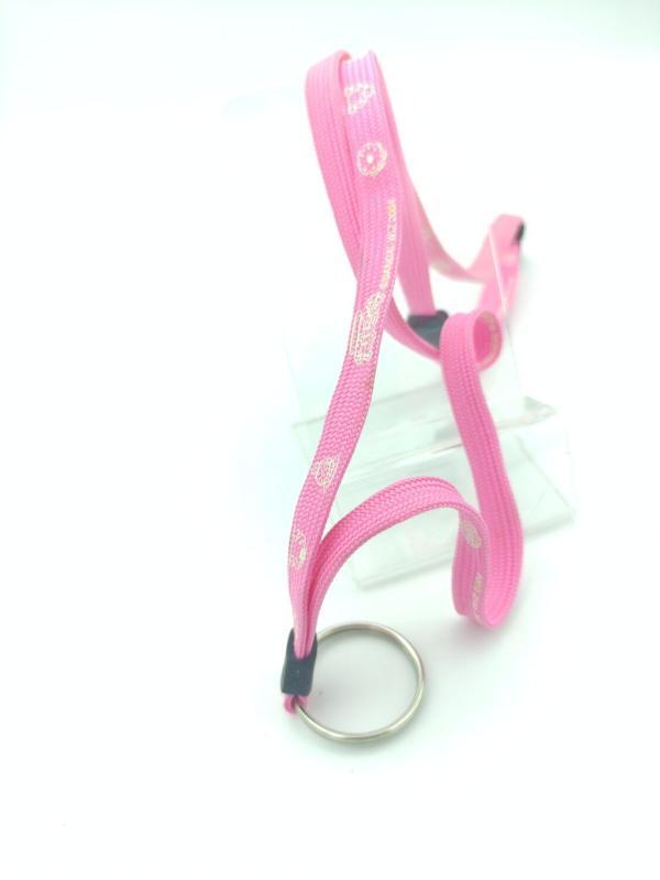 Tamagotchi Leash gear lanyard Pink charm Bandai Boutique-Tamagotchis