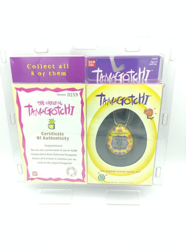 Tamagotchi Original P1/P2 Red 1997 English Asian Design Indonesia Boutique-Tamagotchis