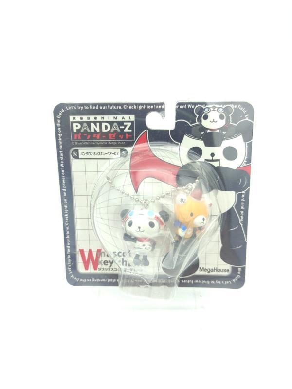 Lot 2 Panda-Z THE ROBONIMATION Keychain Porte clé Rabina Rabinna Buy-Tamagotchis 2