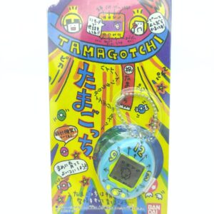 Tamagotchi Original P1/P2 Teal w/ yellow Bandai Japan 1997 English Boutique-Tamagotchis 5
