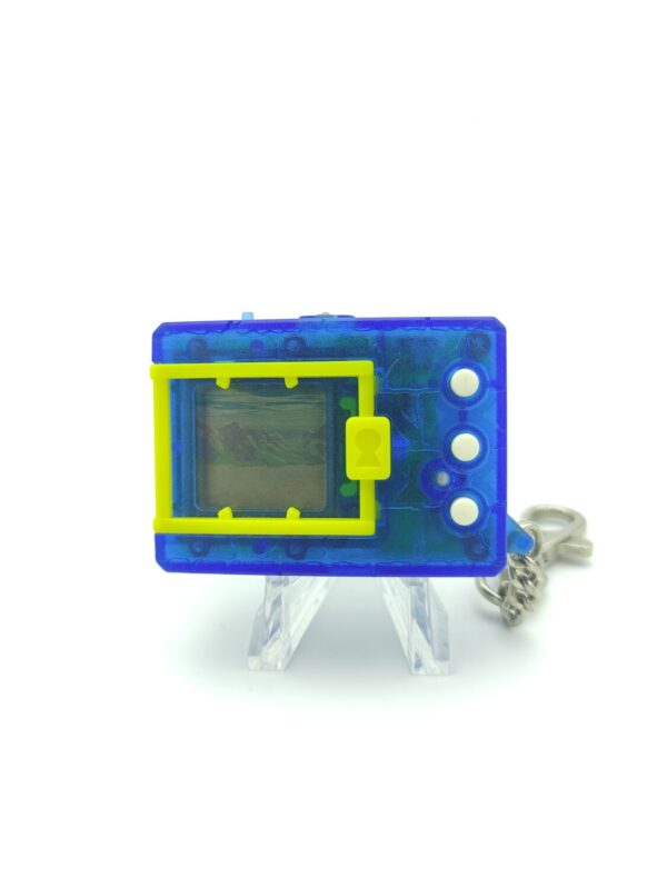 Digimon Digivice Digital Monster Ver 4 Clear blue w/ yellow Bandai Boutique-Tamagotchis