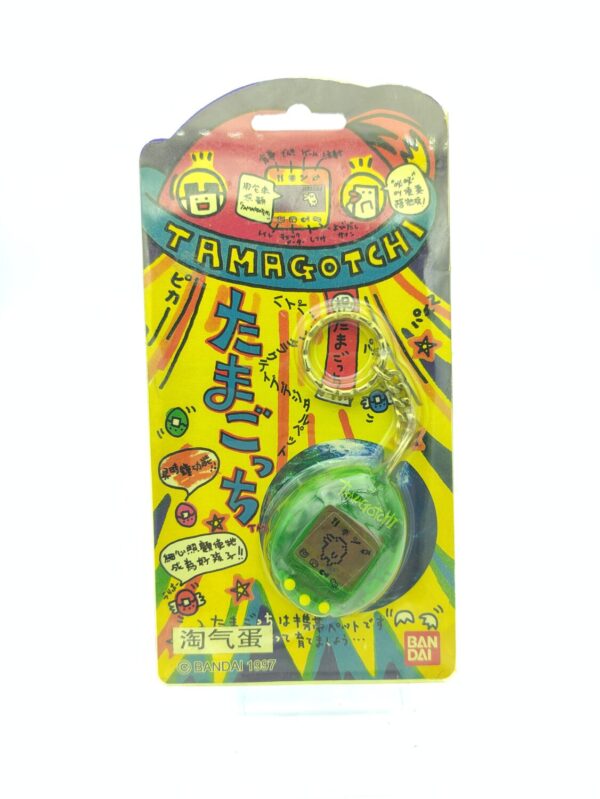 Tamagotchi Original P1/P2 Clear green Bandai 1997 English Boutique-Tamagotchis