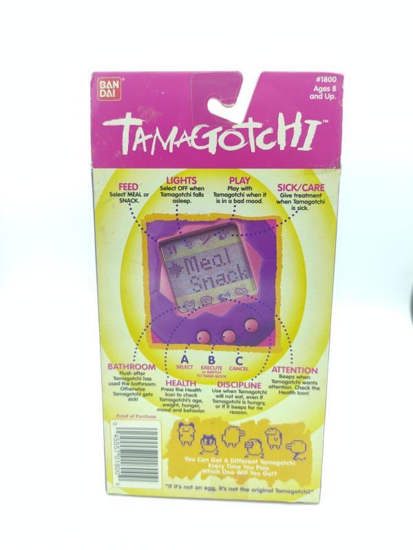 Tamagotchi Original P1/P2 green w/ blue Bandai 1997 English Buy-Tamagotchis 3