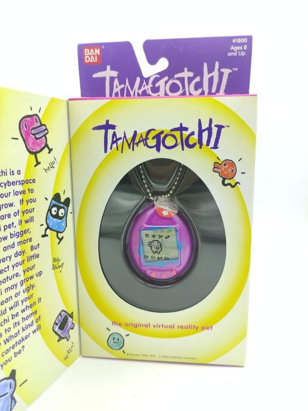 Tamagotchi Original P1/P2 purple w/ blue Bandai 1997 English Buy-Tamagotchis 2