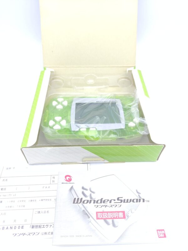 Console BANDAI WonderSwan Skeleton green WS Japan in box Boutique-Tamagotchis