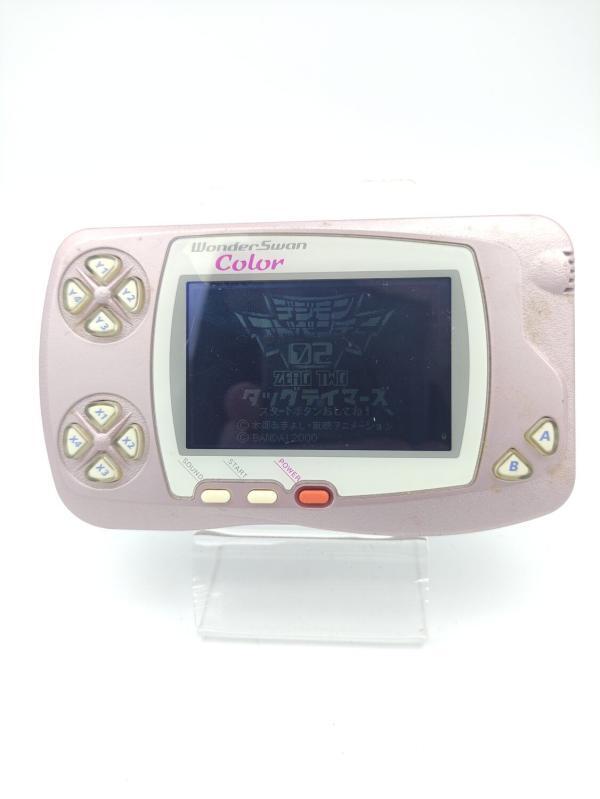 Console  BANDAI WonderSwan Color Pearl pink WSC Japan Buy-Tamagotchis 2
