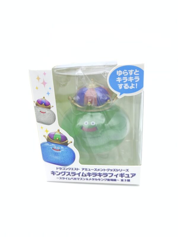 Dragon Quest Soft Monster King Slime PVC Figure spangle Clear Green Boutique-Tamagotchis