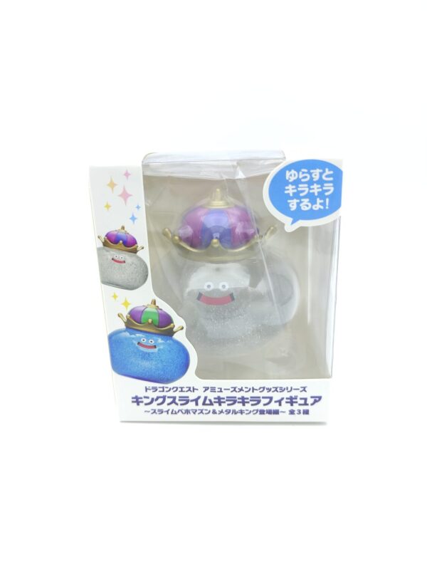 Dragon Quest Soft Monster King Slime PVC Figure spangle Clear white Boutique-Tamagotchis