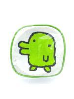 Tamagotchi Bandai Small Bag Kuchipatchi White w/ green Goodies Buy-Tamagotchis 3