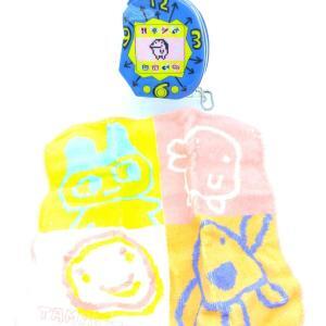 Tamagotchi Bandai Small Bag with towel Blue Goodies Buy-Tamagotchis