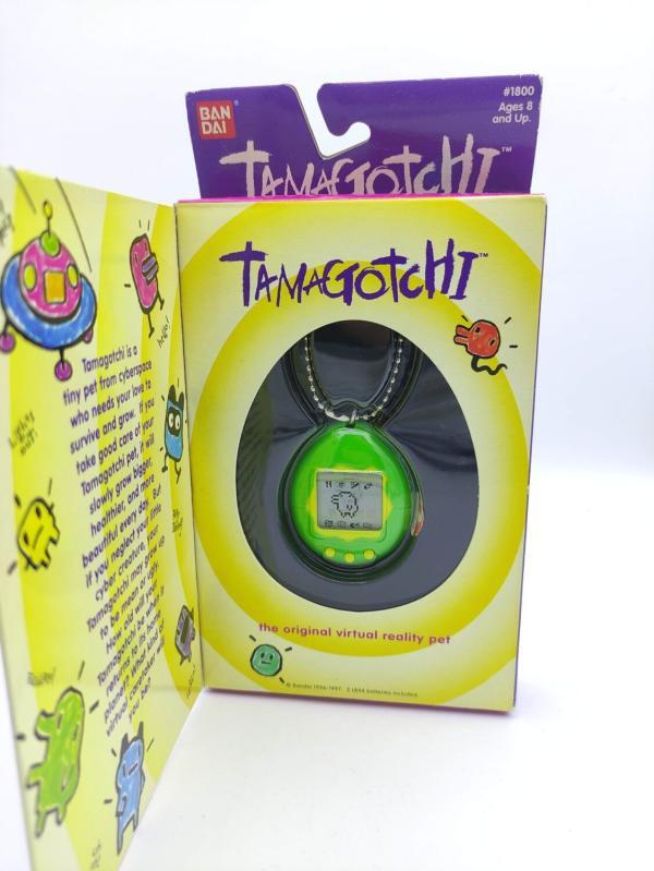 Tamagotchi Original P1/P2 Green w/ yellow Original Bandai 1997 Boutique-Tamagotchis