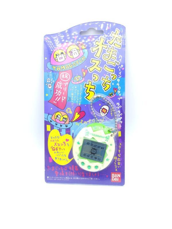 Tamagotchi Osutchi Mesutchi White w/ green Bandai japan boxed Boutique-Tamagotchis