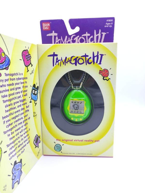 Tamagotchi Original P1/P2 Green w/ yellow Original Bandai 1997 Buy-Tamagotchis 2