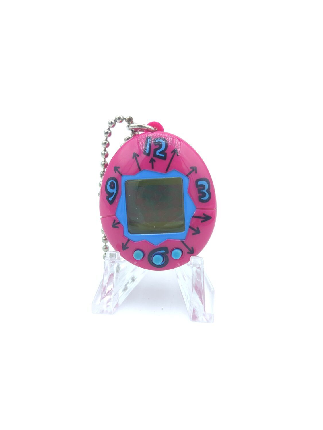 Tamagotchi Bandai Original Chibi Mini Pink w/ blue Boutique-Tamagotchis