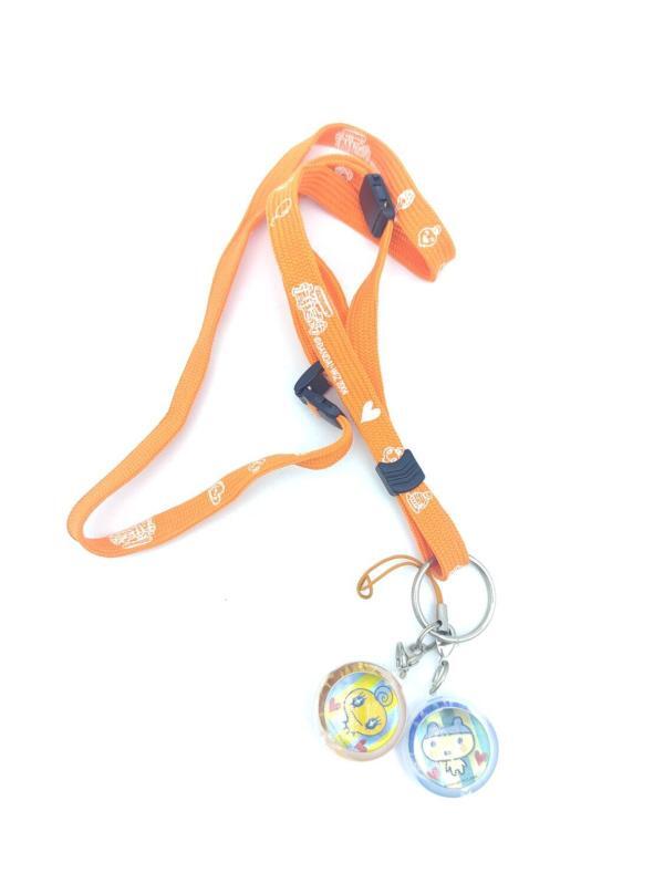 Tamagotchi Leash gear lanyard orange with 2 charms Bandai Boutique-Tamagotchis