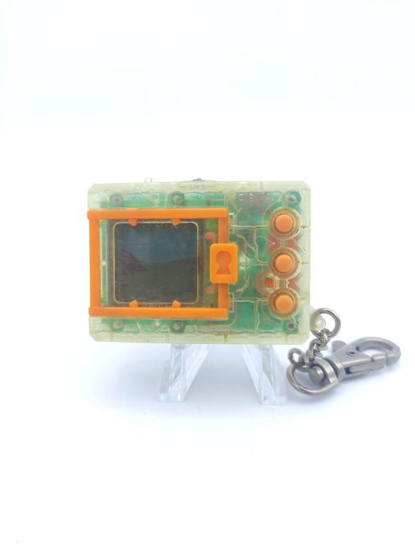 Digimon Digivice Digital Monster Ver 2 Clear white w/ orange Bandai Boutique-Tamagotchis