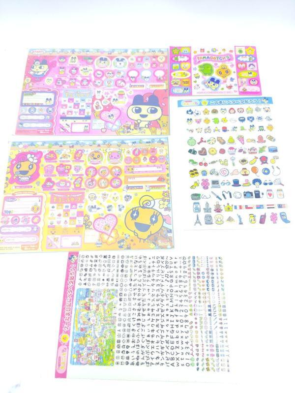 Stickers Bandai Goodies Tamagotchi 5 sheets Boutique-Tamagotchis