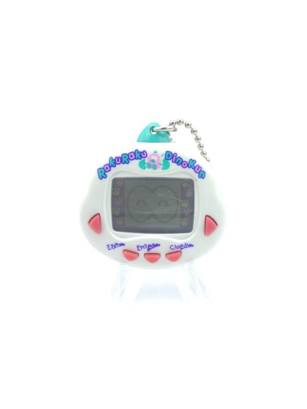 RakuRaku Dinokun Dinkie Dino White Pocket Game Virtual Pet White Boutique-Tamagotchis