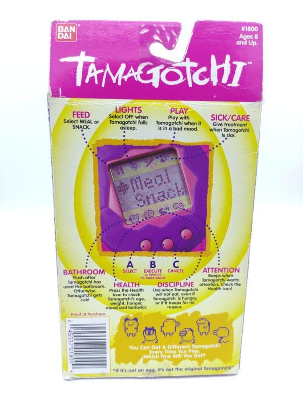 Tamagotchi Original P1/P2 blue w/ pink Bandai 1997 English Buy-Tamagotchis 3