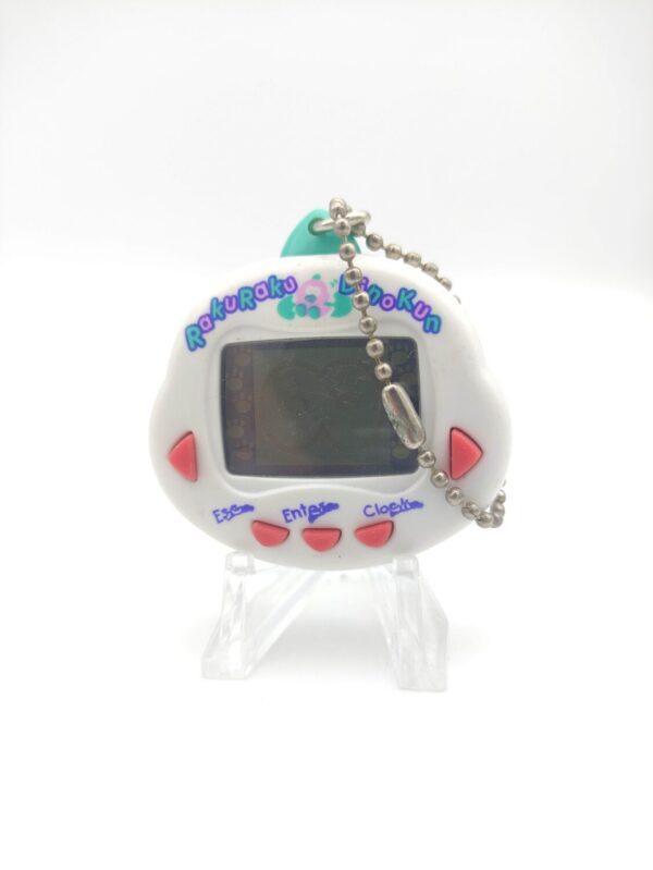 RakuRaku Dinokun Dinkie Dino White Pocket Game Virtual Pet White Boutique-Tamagotchis