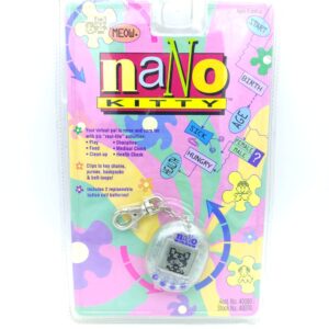 Nano Kitty (Clear) 1997 New In Box Vintage Playmates Virtual Pet Tamagotchi Buy-Tamagotchis