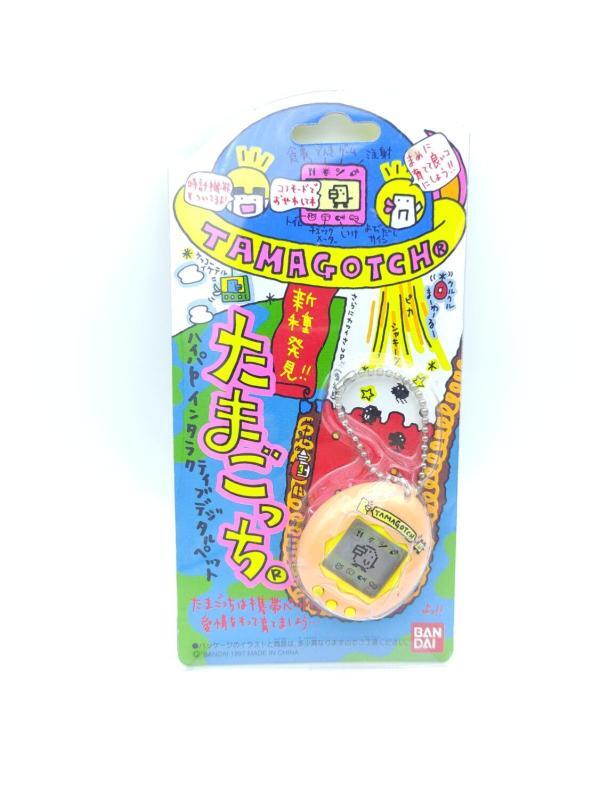 Tamagotchi Original P1/P2 Orange w/ yellow Bandai 1997 Japan Buy-Tamagotchis 2