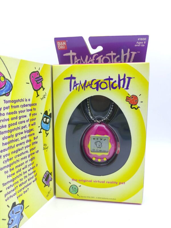 Tamagotchi Original P1/P2 Purple w/ yellow Original Bandai 1997 Boutique-Tamagotchis