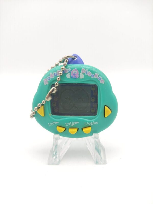 RakuRaku Dinokun Dinkie Dino White Pocket Game Virtual Pet Green Boutique-Tamagotchis