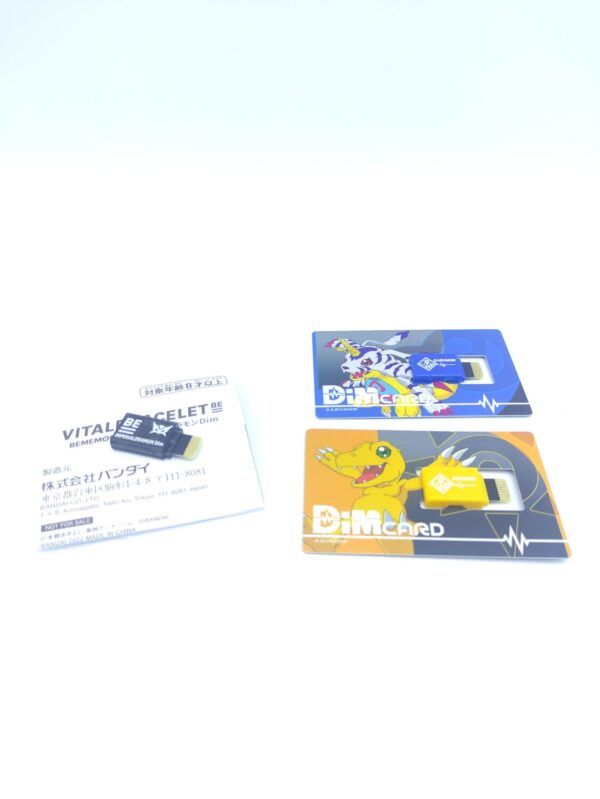 BANDAI Digimon Dim Card Vital Bracelet BE IMPERIALDRAMON Gabumon Agumon JAPAN Boutique-Tamagotchis