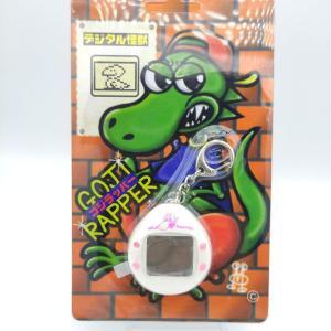 Retro Goji rapper Vintage Virtual Pet clear white w/ blue Japan Buy-Tamagotchis 5