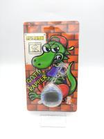 Retro Goji rapper Vintage Virtual Pet clear white w/ blue Japan Buy-Tamagotchis 3