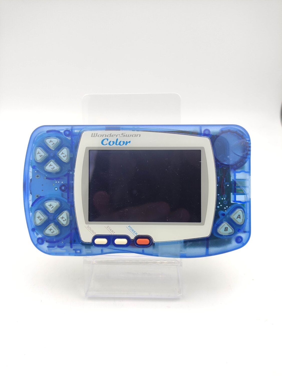 Console BANDAI WonderSwan Color Skeleton Blue WSC Japan Buy-Tamagotchis