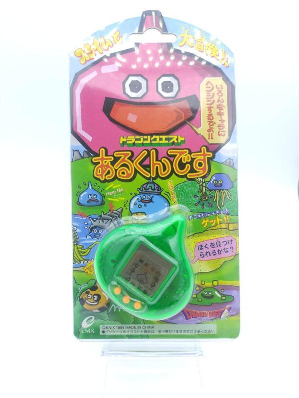 Dragon Quest Slime Virtual Pet Pedometer Arukundesu Enix Clear Green boxed Buy-Tamagotchis 2